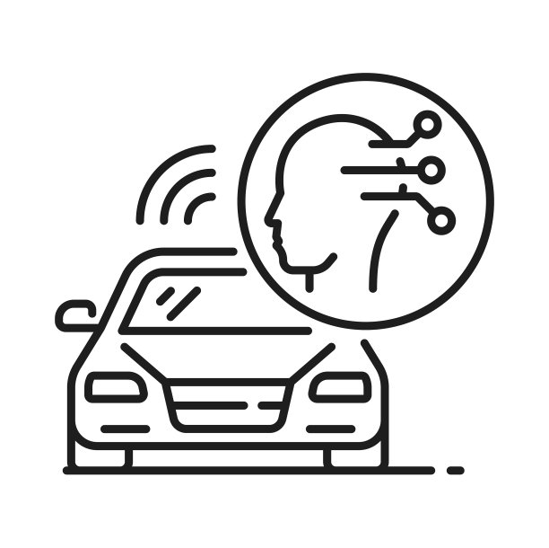 无人驾驶汽车图标智能智能汽车图片下载