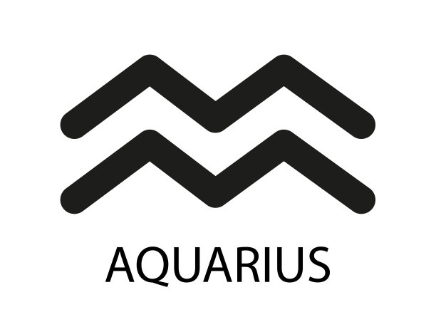 水瓶座星座的象征图片下载