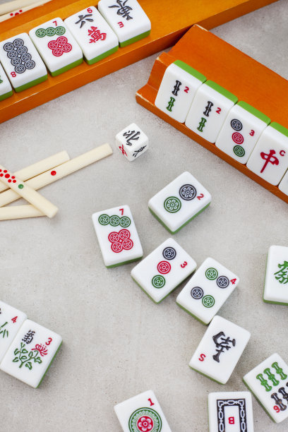麻将，一种经典的桌游图片下载