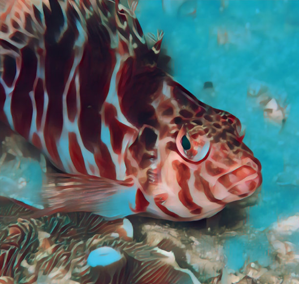 发现hawkfish插图图片下载