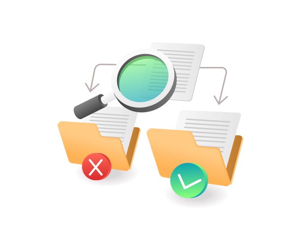搜索错误和正确的文件夹数据图片下载