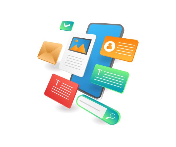 智能手机多信息创意应用图片下载