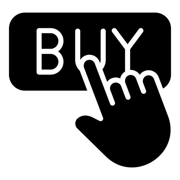 购买矢量字形图标，购物和折扣销售图标。图片下载