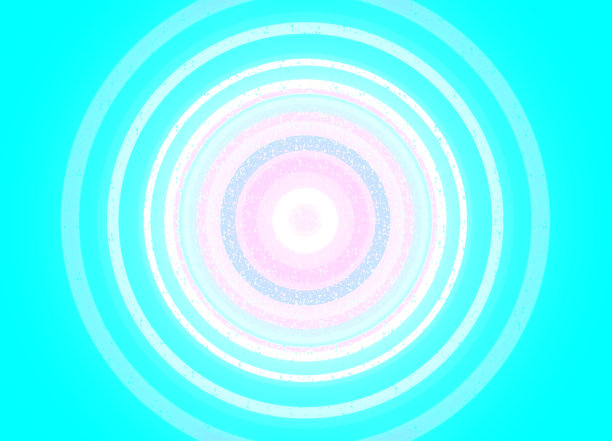 带有模糊效果的圆形图像。图片下载