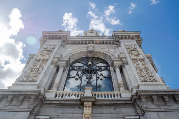 马德里的西班牙银行图片下载