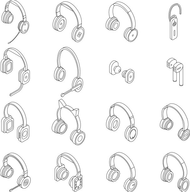耳机轮廓图片下载