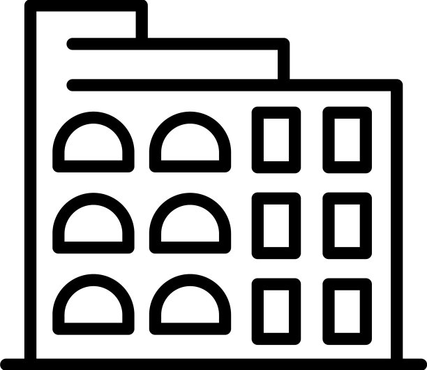 罗马建筑图标轮廓欧洲图片下载