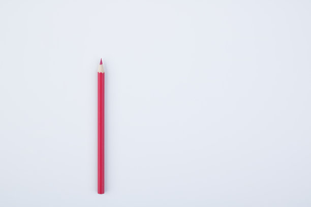 红色的铅笔图片下载