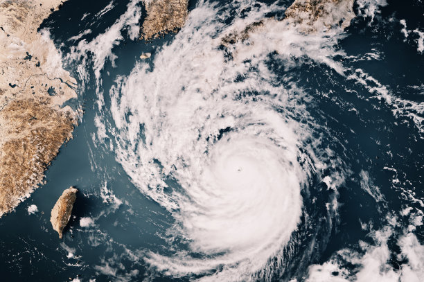 2022年台风南玛都云图：太平洋三维渲染图片下载