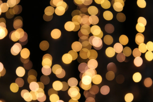 圣诞彩灯的特写。图片下载