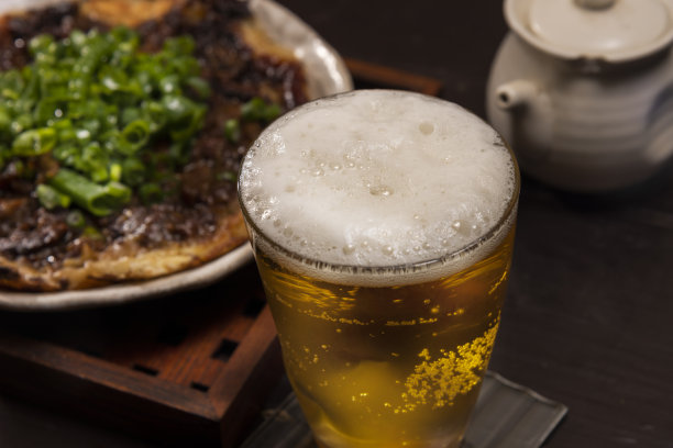 烤牛肉okonomiyakjki大阪本地美食图片下载