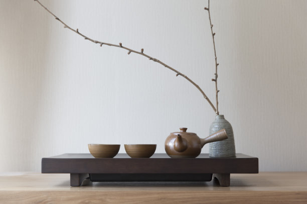 制茶、茶具、中国传统茶艺、茶文化、禅宗陈设图片下载