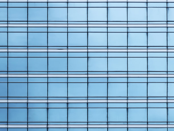 现代办公大楼的玻璃窗图片下载