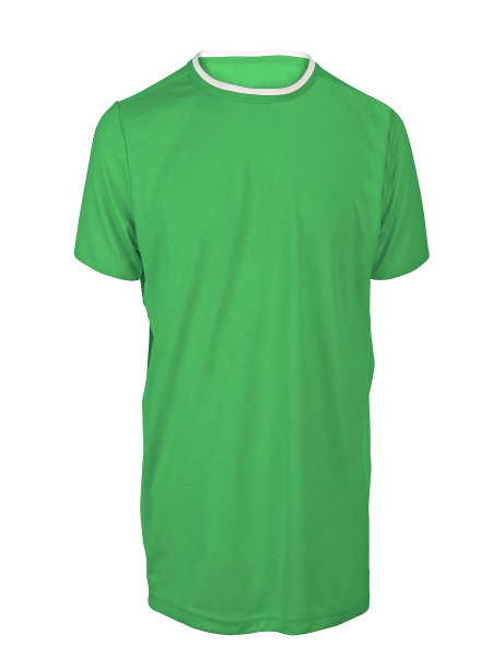 绿色- shirt孤立图片下载