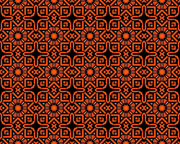 东方民族无缝可重复图案传统几何线条条纹背景设计图片下载