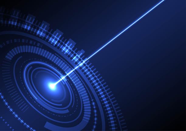 抽象几何未来技术背景。图片下载