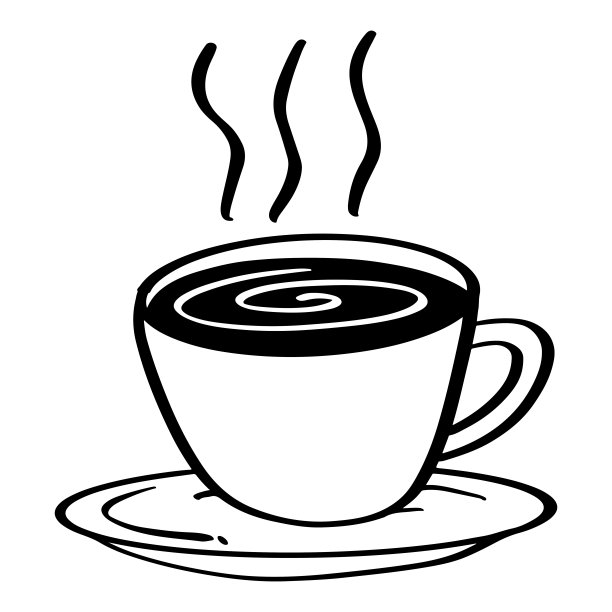 涂鸦素描风格的手绘咖啡杯矢量插画的概念设计。图片下载