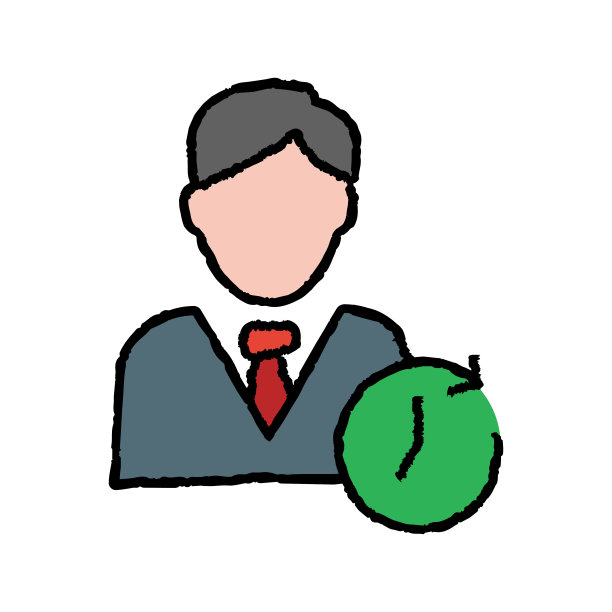 工作时间手绘图标图片下载