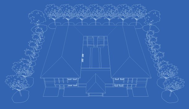 建筑工程三维插图图片下载