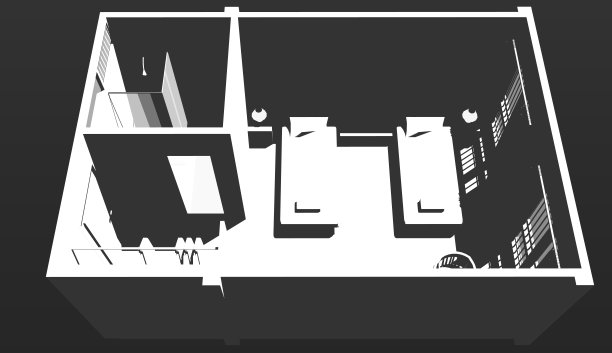 建筑工程三维插图图片下载