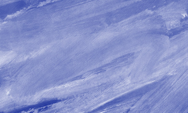 水粉手绘，蓝色图片下载