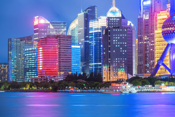 上海的建筑特写图片下载