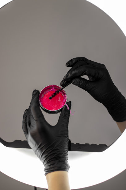 专用粉色眉皂、眉蜡。专业眉毛产品图片下载