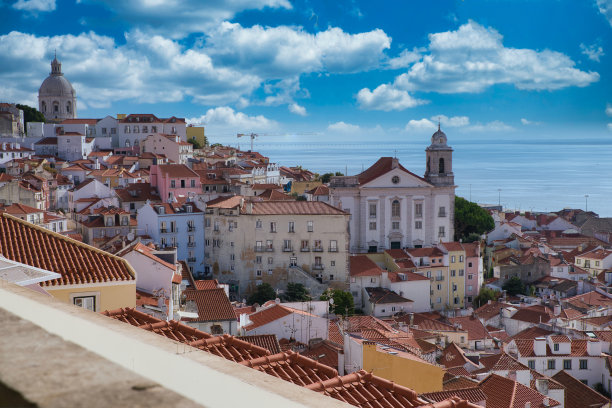 美丽的葡萄牙城市里斯本。图片下载