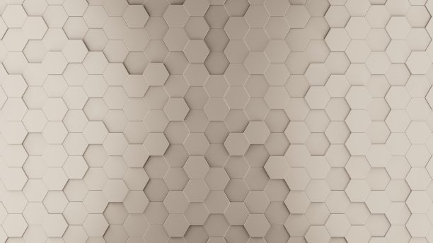 现实抽象的蜂巢背景。3 d渲染。图片下载