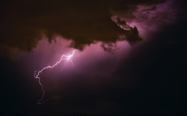 高空有雷雨图片下载