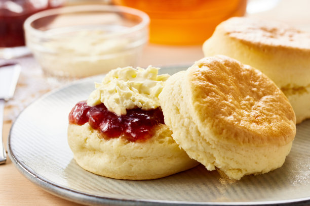 司康(奶油法)下午茶图片下载