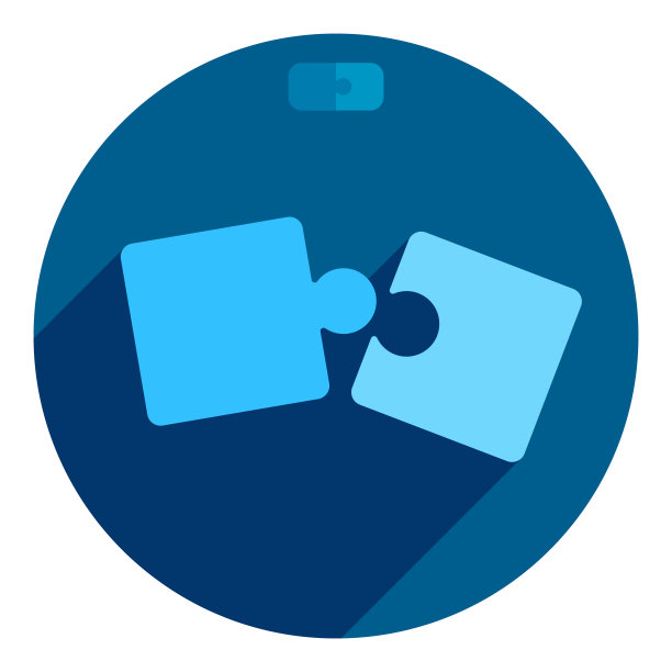 平面与影子蓝色的标志两个谜题图片下载