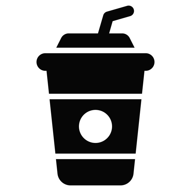 果汁玻璃矢量字形图标。印度教的节日，印度教的庆典标志，图片下载