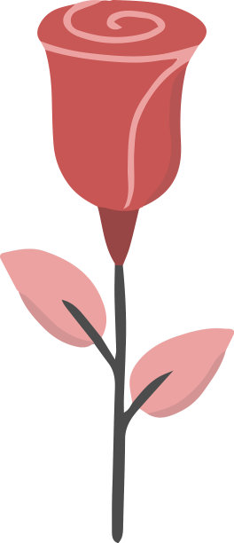 手绘可爱的玫瑰图片下载