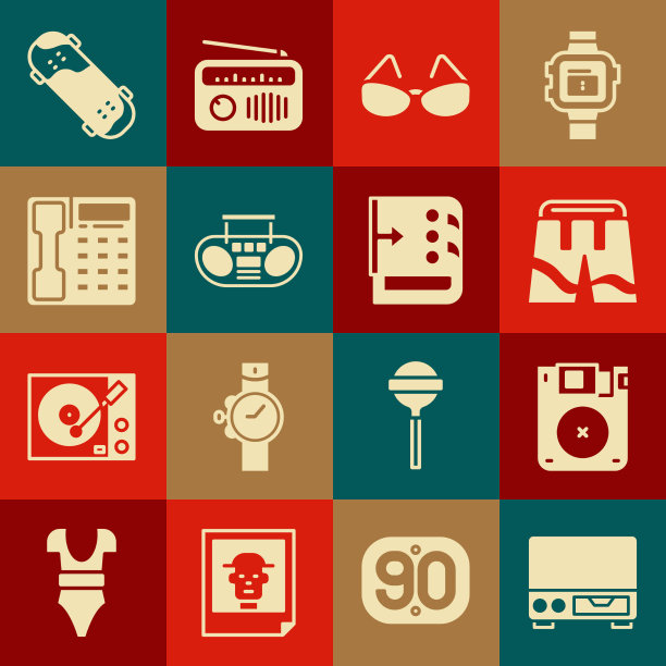 设置旧的视频卡带播放机软盘短图片下载