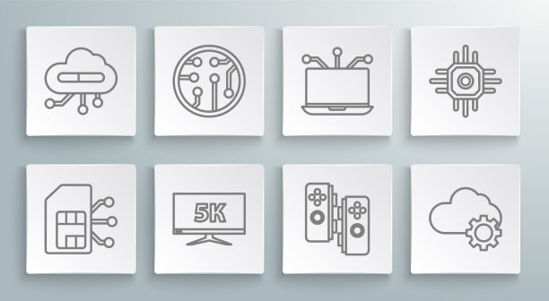 设置线路sim卡处理器显示器显示与图片下载