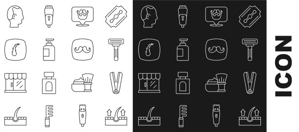 设置线人毛囊卷发棒图片下载