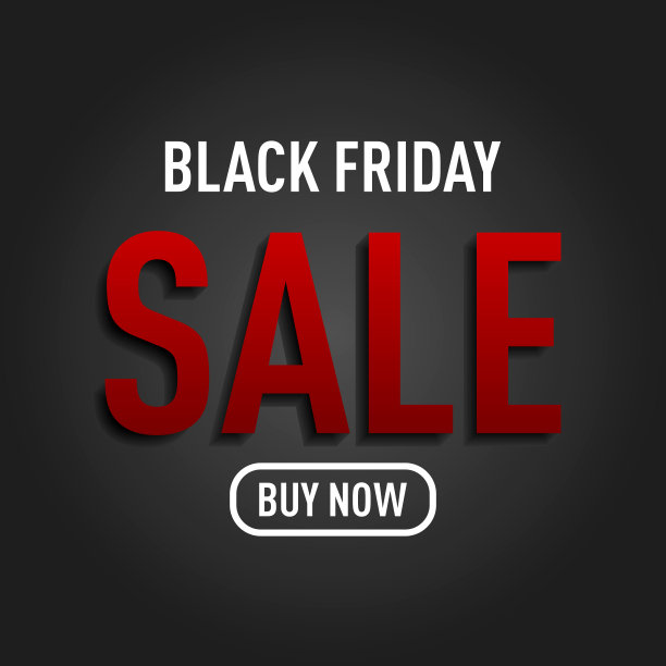黑底红卖。矢量图图片下载