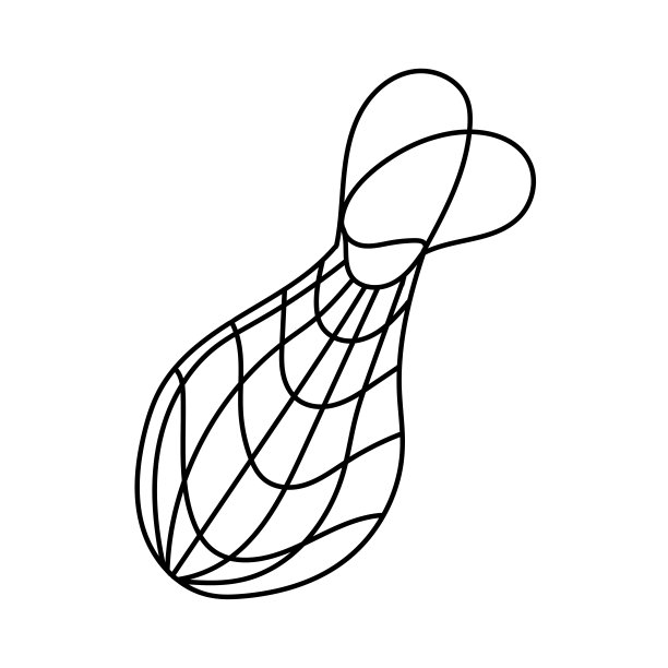 织物网兜。对抗自然的污染。图片下载