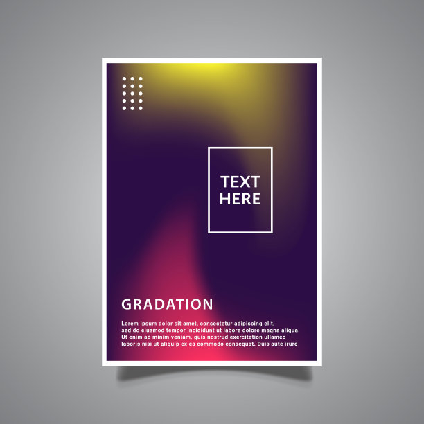 层叠网格多色带波抽象色盖模板设计矢量图形图片下载