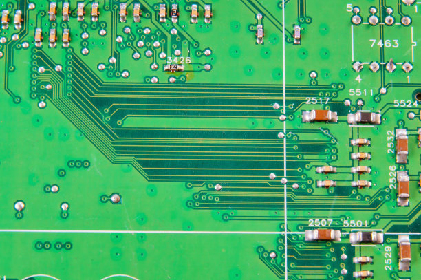 电子板壁纸，主板数字芯片。技术科学背景。图片下载