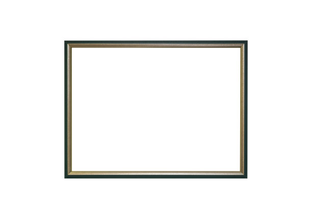 老木古董金色框架孤立在白色背景。保存与剪切路径。图片下载