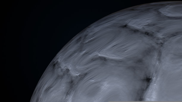 抽象的漩涡球图片下载