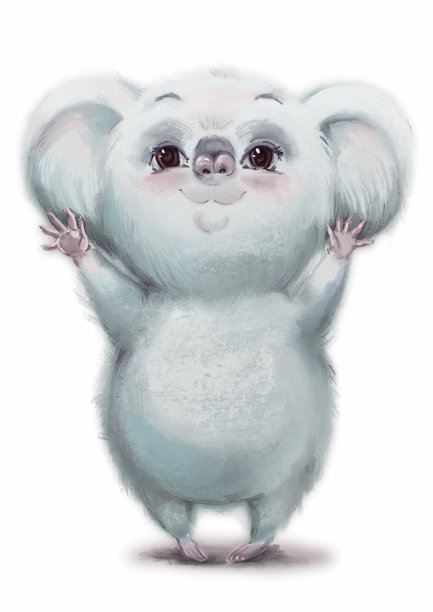 可爱的考拉想要拥抱图片下载