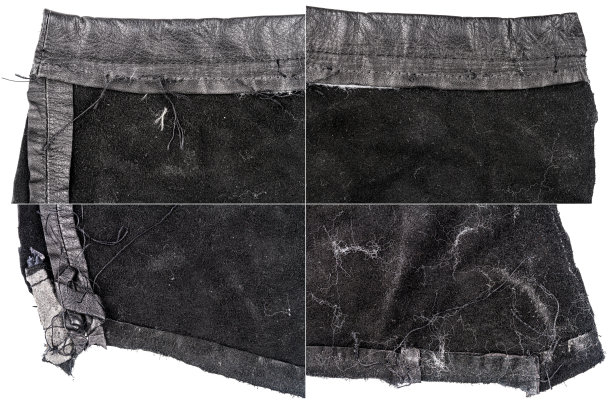 黑色皮革纹理的集合图片下载