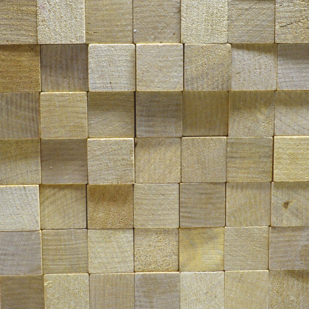 背景是不同截面的光滑木条图片下载