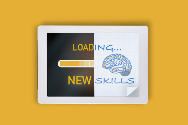 新技能数字技术与传统观念和教育理念图片下载