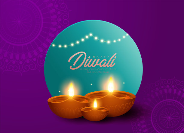 排 灯节。迪帕瓦利，图片下载