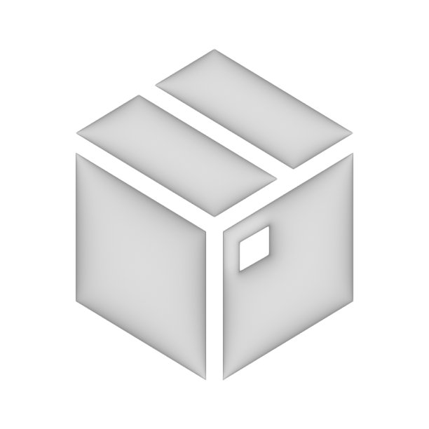 盒子图标3d按钮符号图片下载