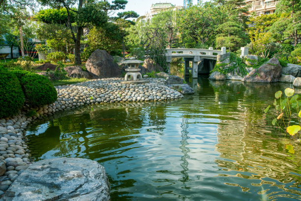 杜塞尔多夫的日式花园(Nordpark)图片下载